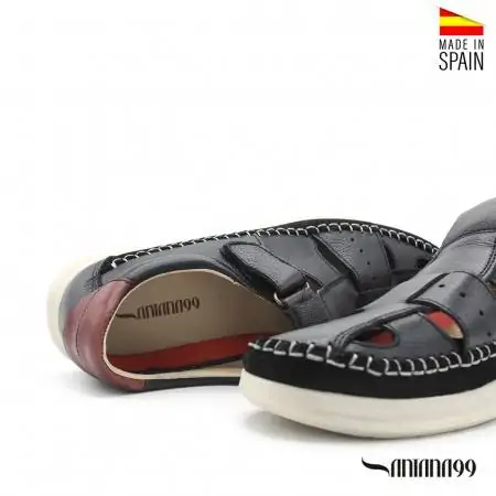 sandalias confort hombre