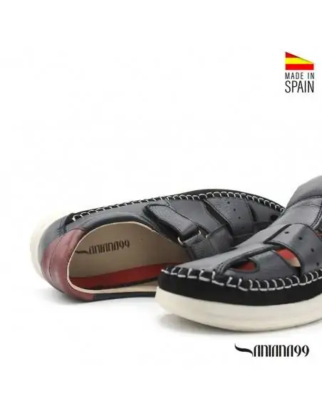 sandalias confort hombre