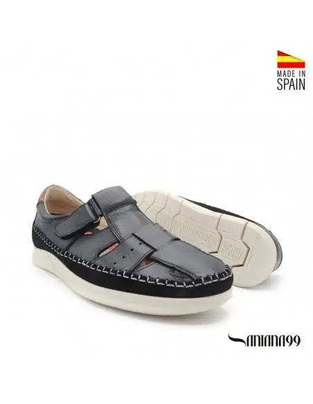 sandalias cerradas hombre