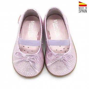 manoletinas piel bebe