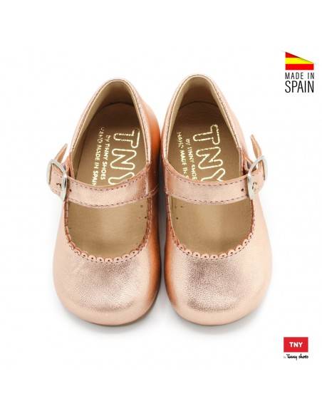 mercedita nina piel champan