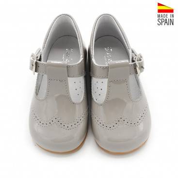 zapatos PEPITO CHAROL gris