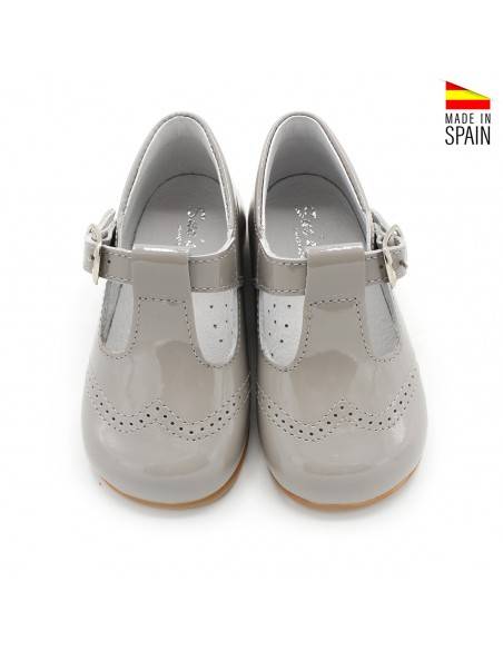 zapatos PEPITO CHAROL gris