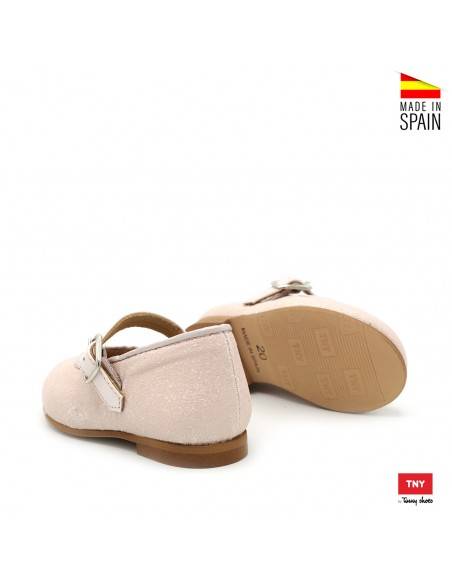 mercedita nina glitter rosa