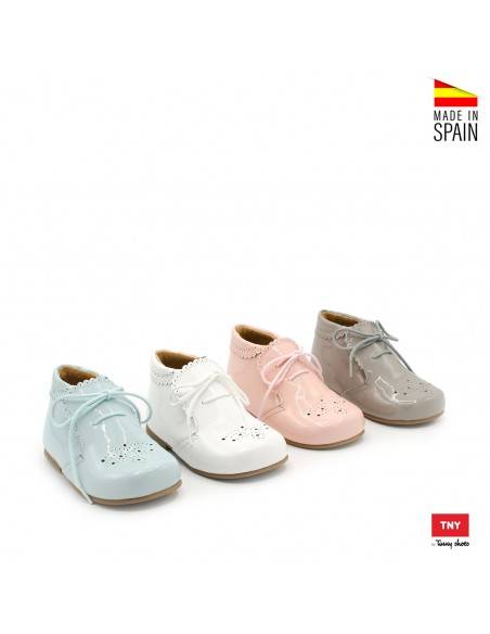 zapato abotinado unisex