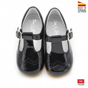 zapatos PEPITO CHAROL negros