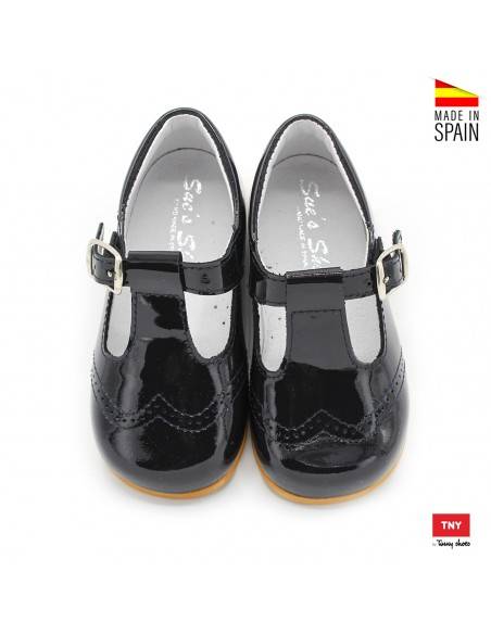 zapatos PEPITO CHAROL negros