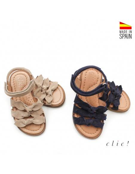 sandalias serraje niñas