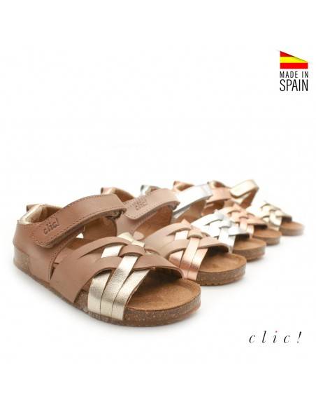 SANDALIAS BIO PIEL NIÑA