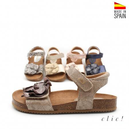 SANDALIAS BIO LEOPARDO NIÑA