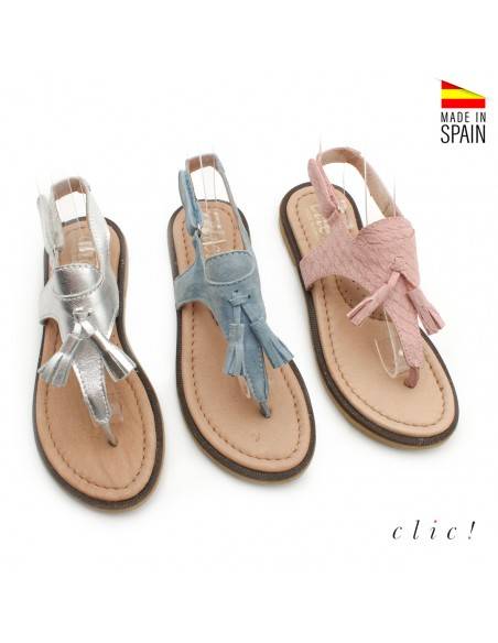 SANDALIAS NIÑA PIEL