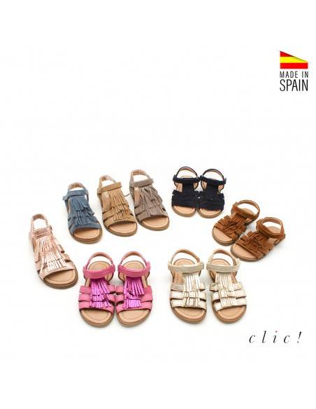 SANDALIAS NIÑAS FLECOS