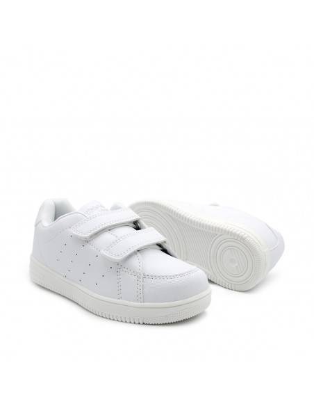 zapatillas colegiales blancas