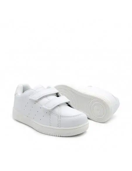 zapatillas colegiales blancas