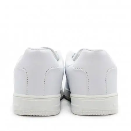 zapatillas escolares blancas