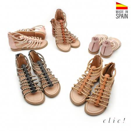 SANDALIAS NIÑA PIEL