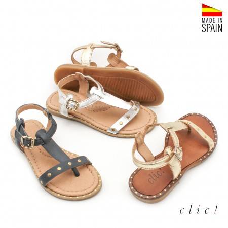 SANDALIAS NIÑA tachas