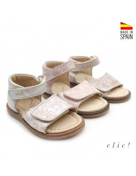 sandalias niña velcro