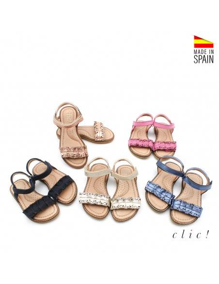 SANDALIAS NIÑA PIEL