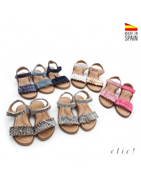 SANDALIAS NIÑA PIEL