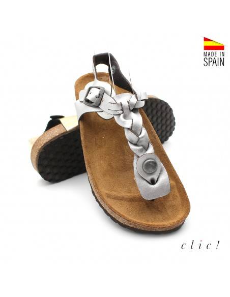 SANDALIA BIO dedo trenzada