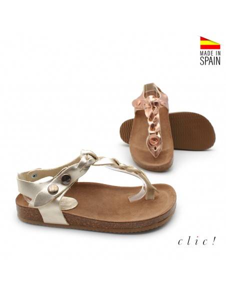 SANDALIA BIO dedo trenzada