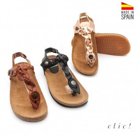 SANDALIA BIO dedo trenzada