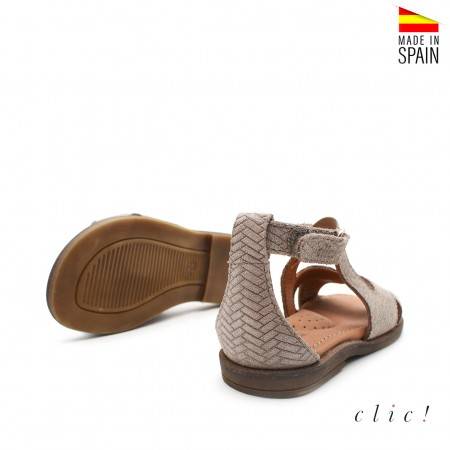 SANDALIAS niña TAUPE