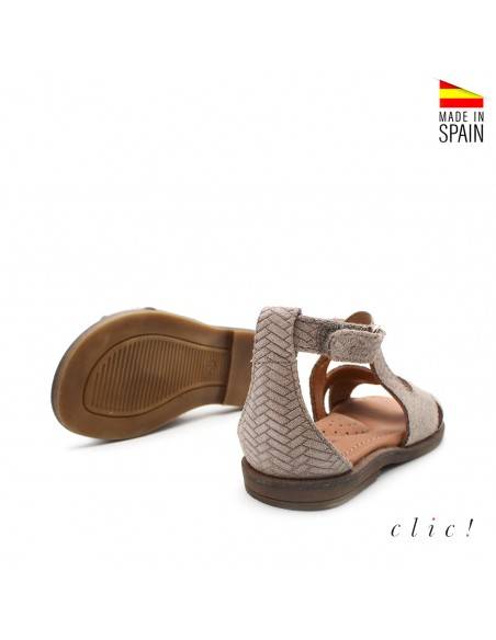 SANDALIAS niña TAUPE