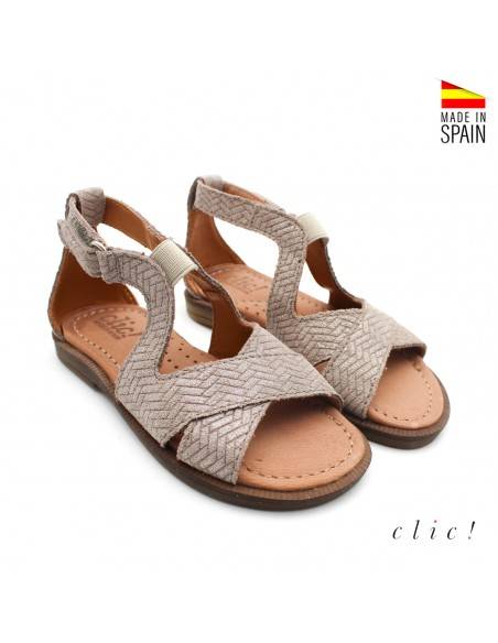 SANDALIAS niña piel DE VESTIR