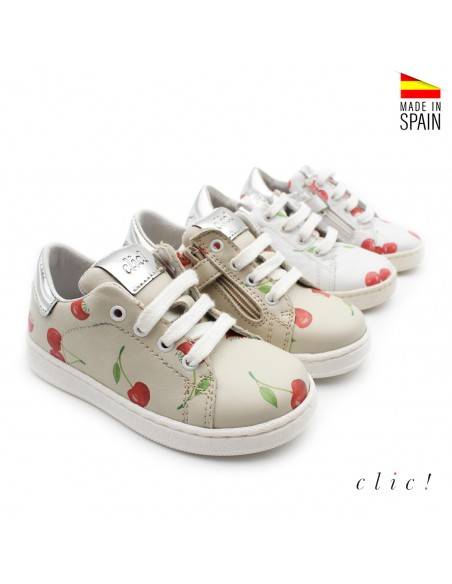 bambas niña cerezas