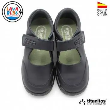 ZAPATOS COLEGIALES NIÑA MARINO