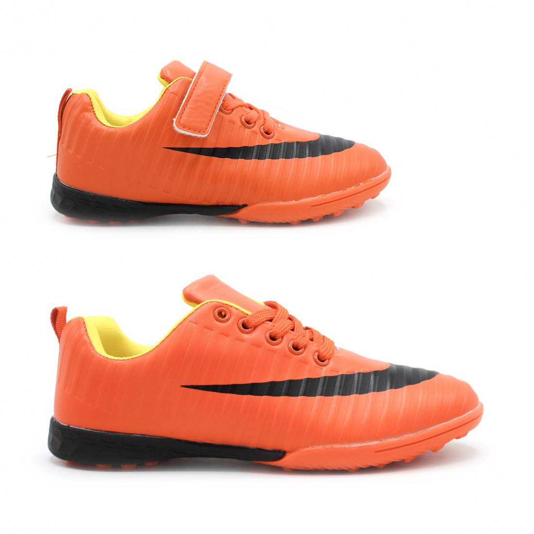 Zapatillas de Futbol Sala para Niños color Naranja