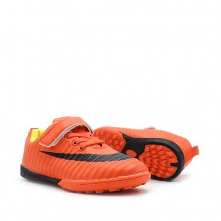 Zapatillas de Futbol Sala para Niños color Naranja