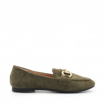 MOCASINES MUJER ESLABON VERDE