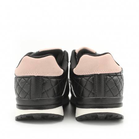 Zapatillas deportivas de Niña negra - Velcro y cordón elástico