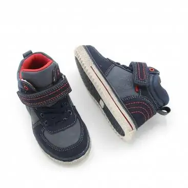 bota niño azul marino