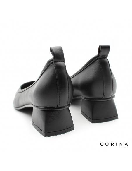 SALONES TACON BAJO NEGRO