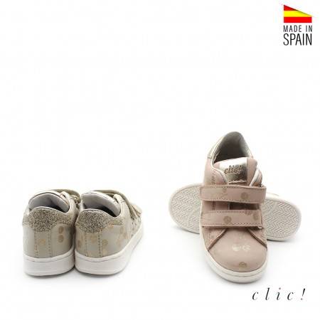 deportivas con velcro para niñas