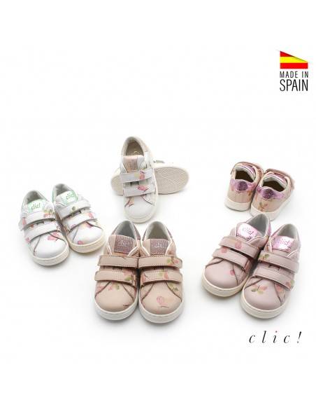 deportivas con velcro para niñas