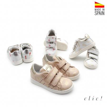 deportivas con velcro para niñas