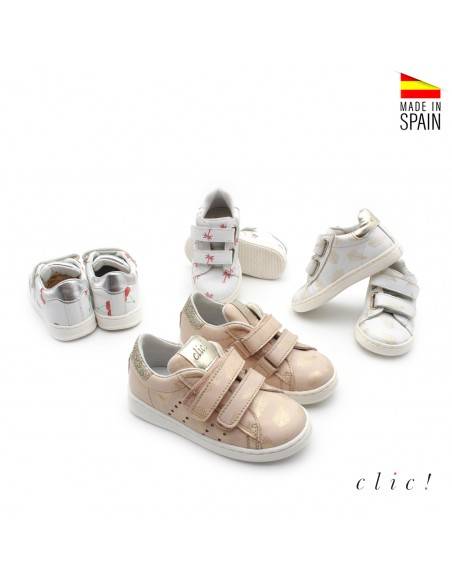 deportivas con velcro para niñas