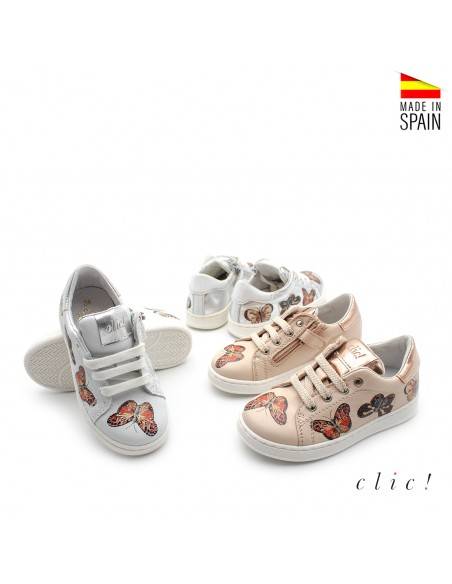 deportivas con cordones para niñas