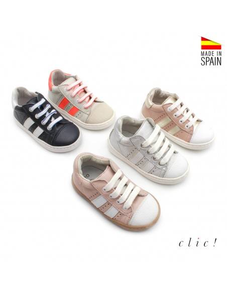 deportivas de piel para bebés