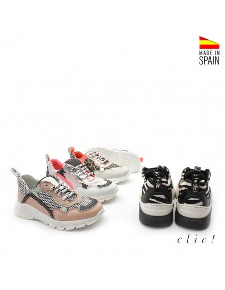 zapatillas running PIEL NIÑOS