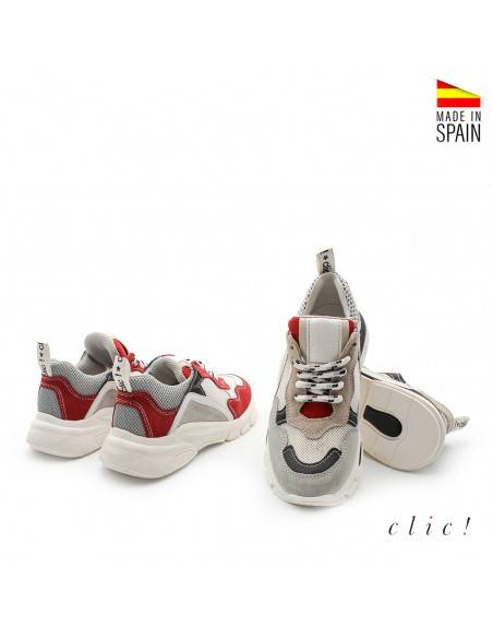 zapatillas running PIEL NIÑOS