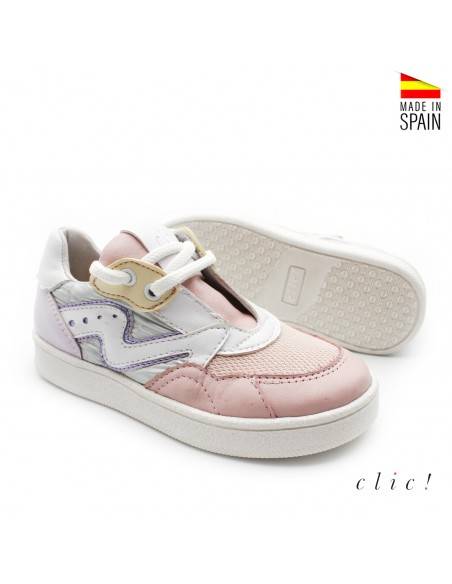 deportivas de piel en colores