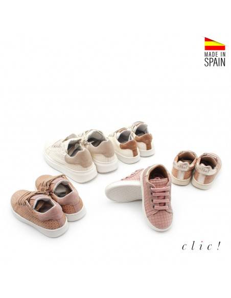 bambas niña piel trenzada