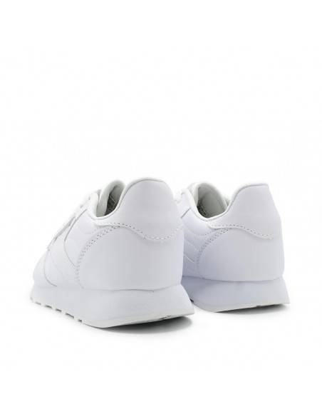 Zapatilla unisex London Classic blanca vista trasera