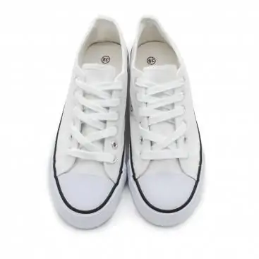 zapatillas lona blancas